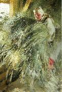 Anders Zorn pa holoftet Spain oil painting artist